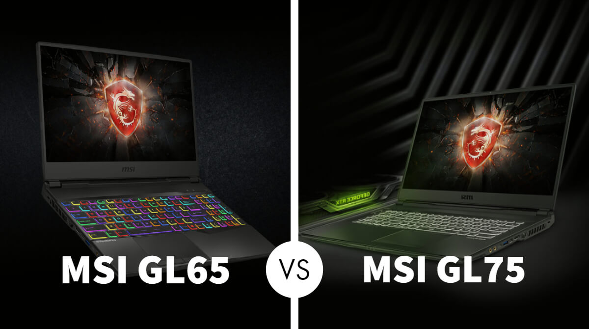 MSI GL65 vs GL75