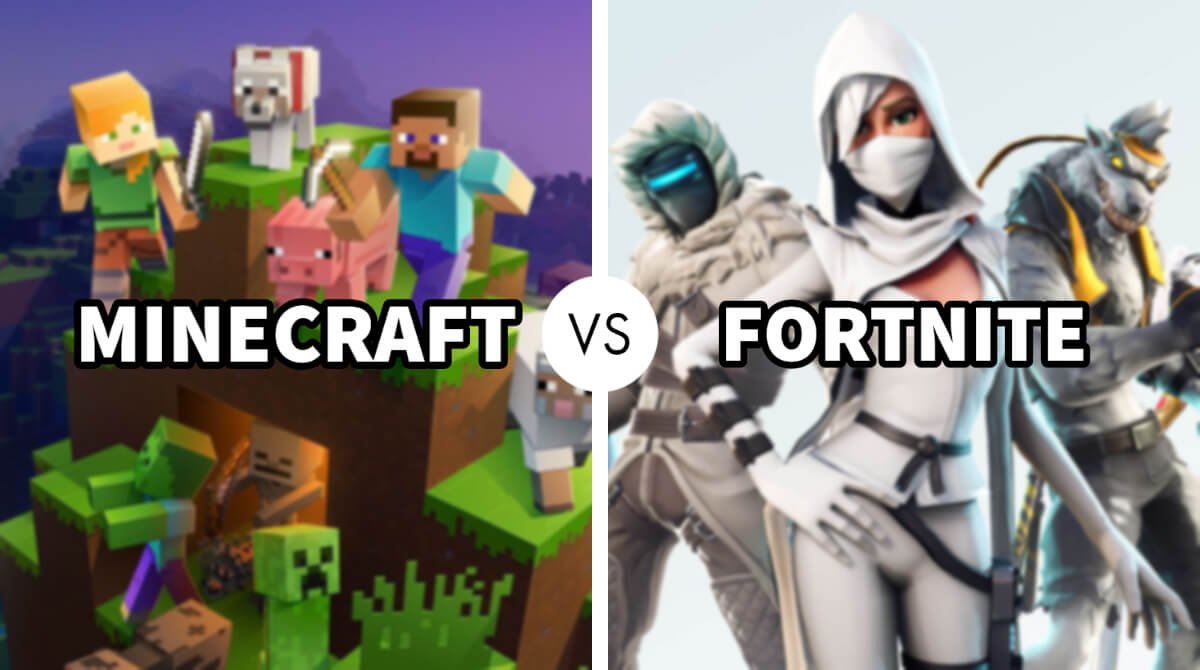 MINECRAFT VS FORTNITE