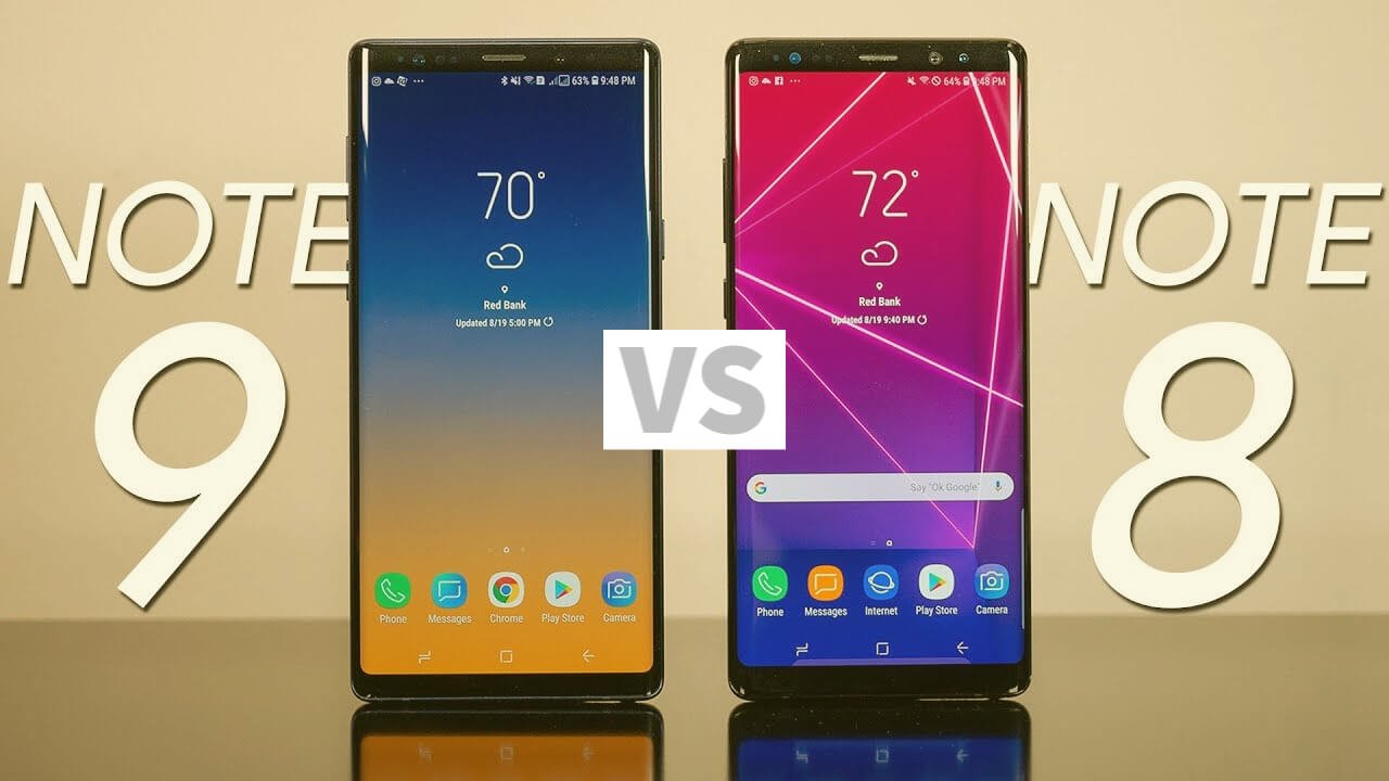 Note 8 Vs Note 9