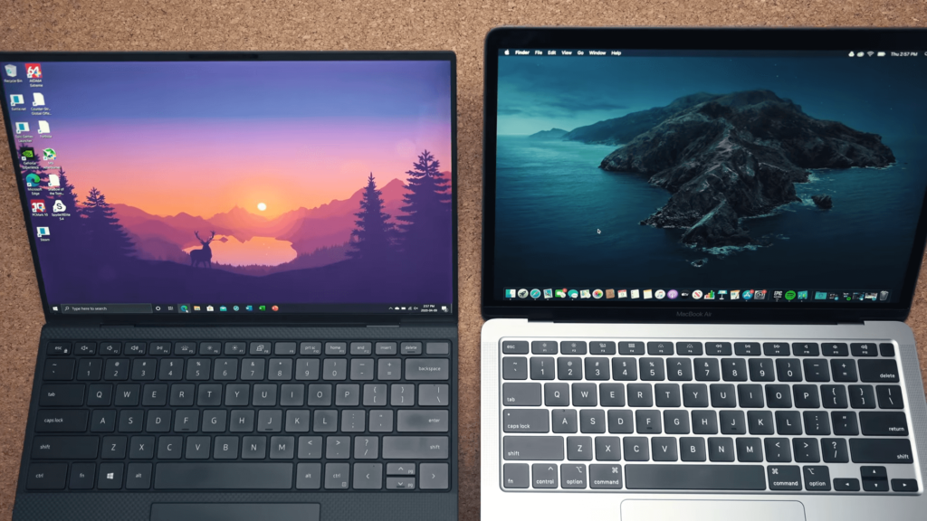 MacBook Air 2020 vs DELL XPS 13