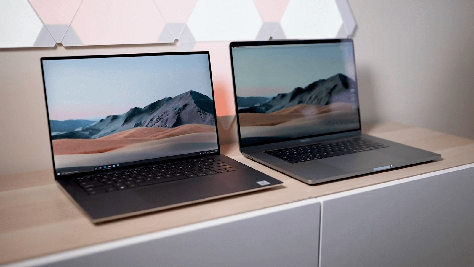 dell xps 15 9500 vs apple MacBook Pro 16