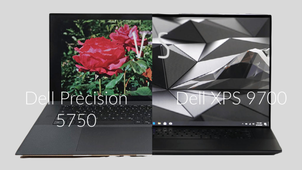 Dell Precision 5750 vs XPS 9700