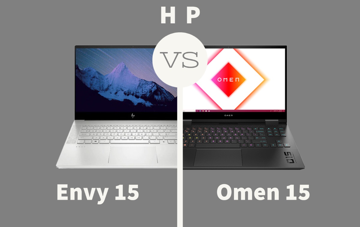 HP Envy 15 vs HP Omen 15 (Intel)