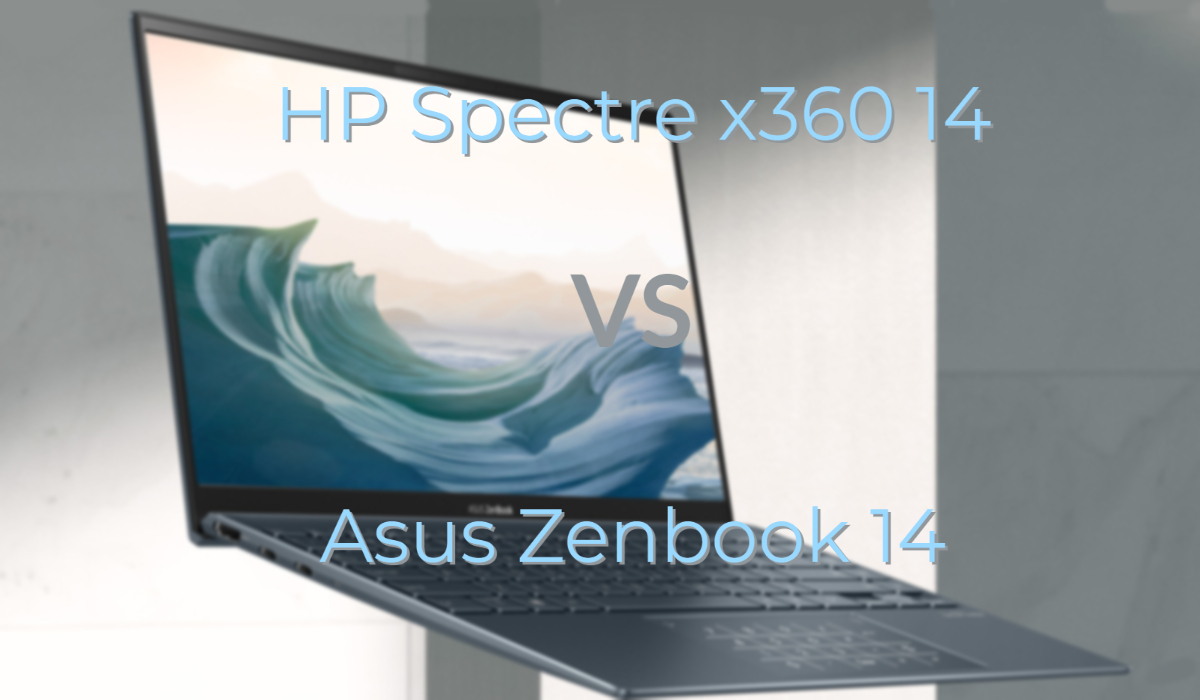 HP Spectre x360 14 vs Asus Zenbook 14