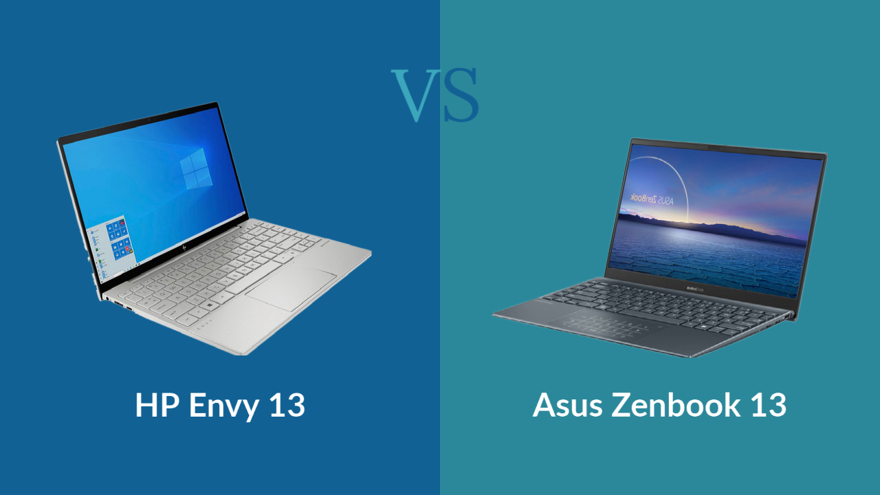 HP Envy 13 vs Asus Zenbook 13