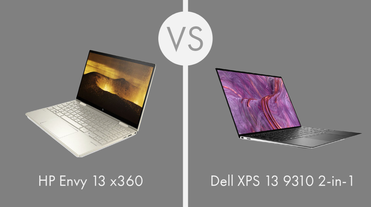 HP Envy x360 13 vs Dell XPS 13 9310 2-in-1