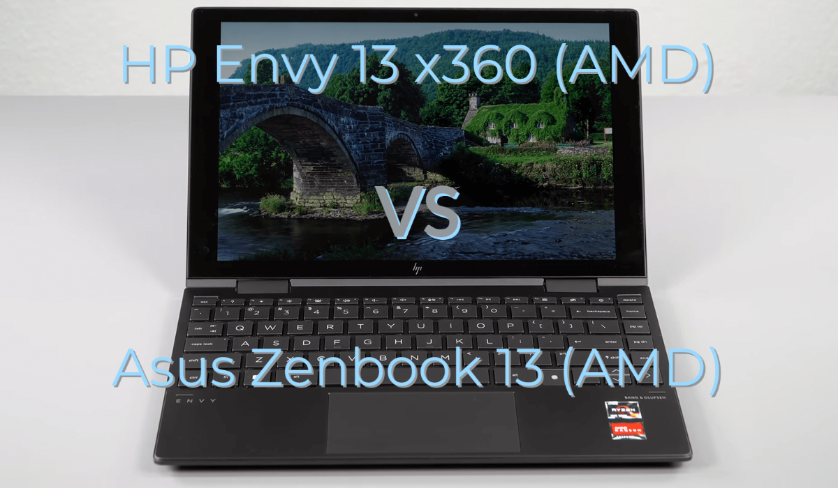 HP Envy 13 x360 vs Asus Zenbook 13 (AMD)