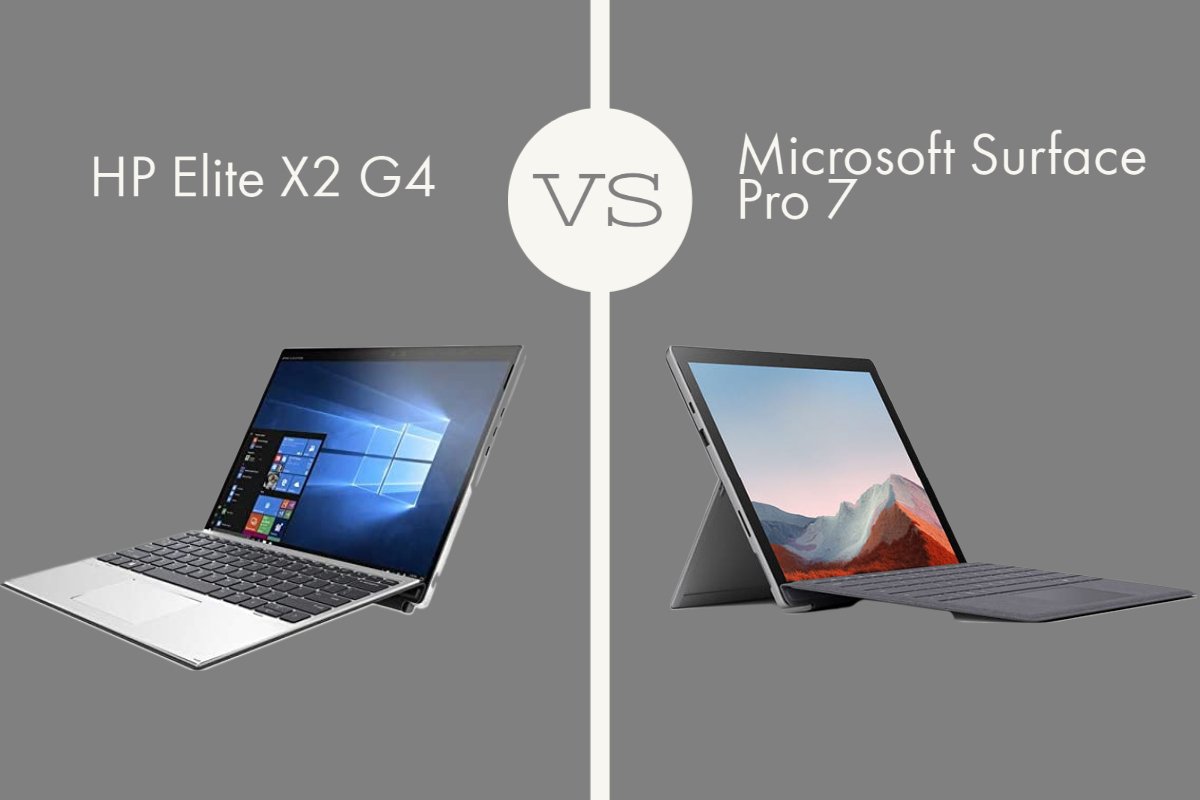 HP Elite X2 G4 vs Microsoft Surface Pro 7