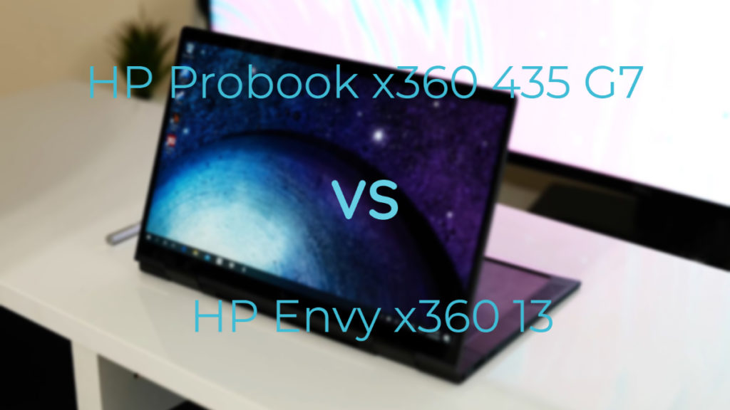 HP Probook x360 435 G7 vs HP Envy x360 13