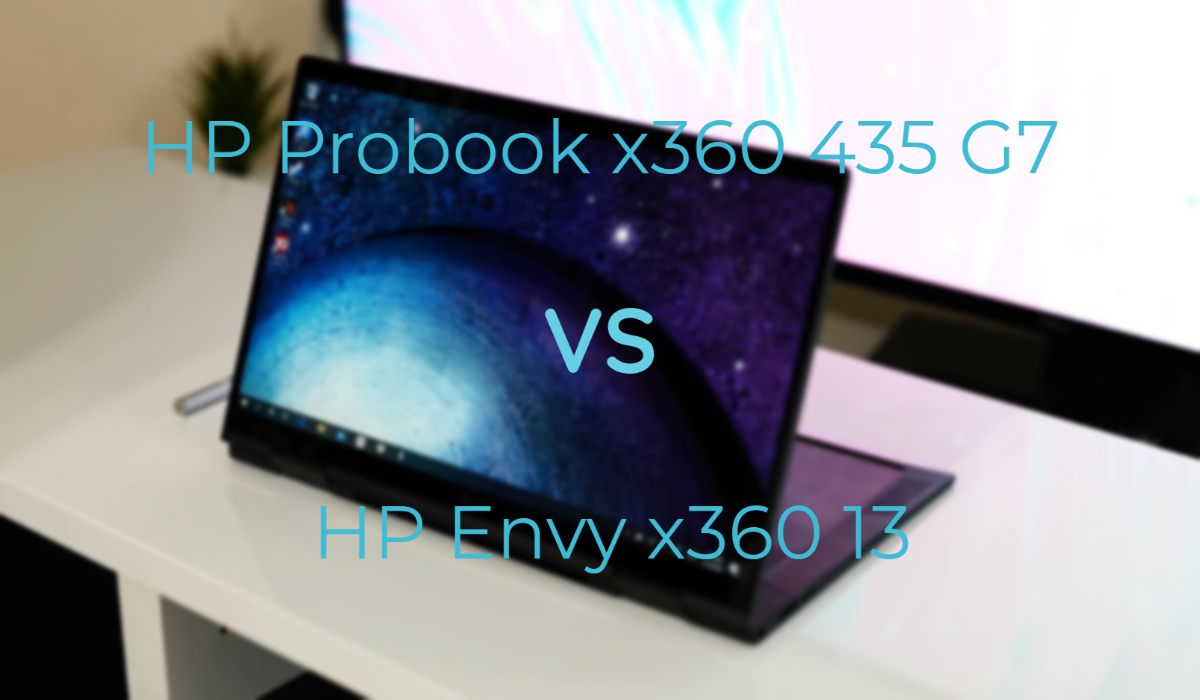 HP Probook x360 435 G7 vs HP Envy x360 13