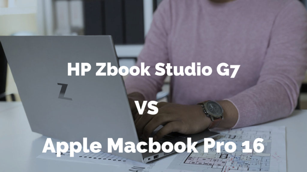 HP Zbook Studio G7 vs Apple Macbook Pro 16