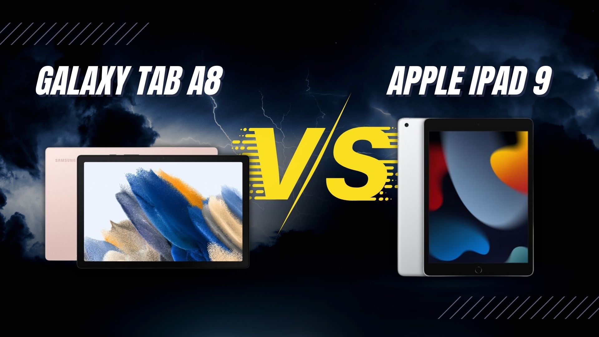 Apple iPad 9 vs Samsung Tab A8