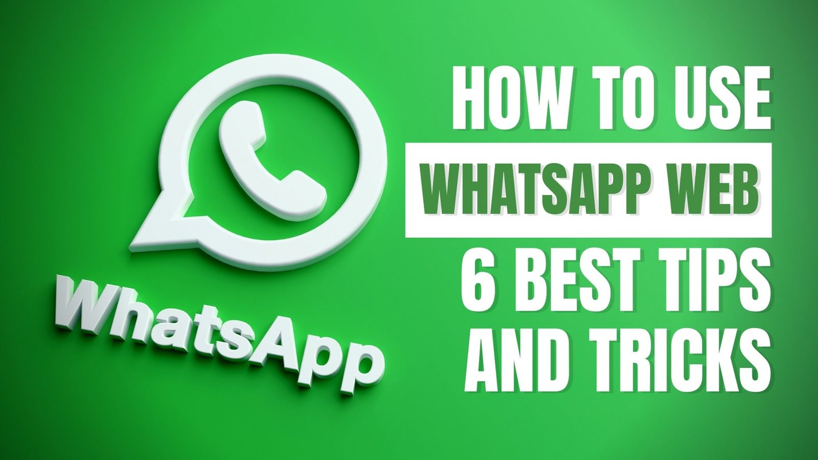How To Use Whatsapp Web On Your Pc How To Use Whatsapp Web On Your Pc