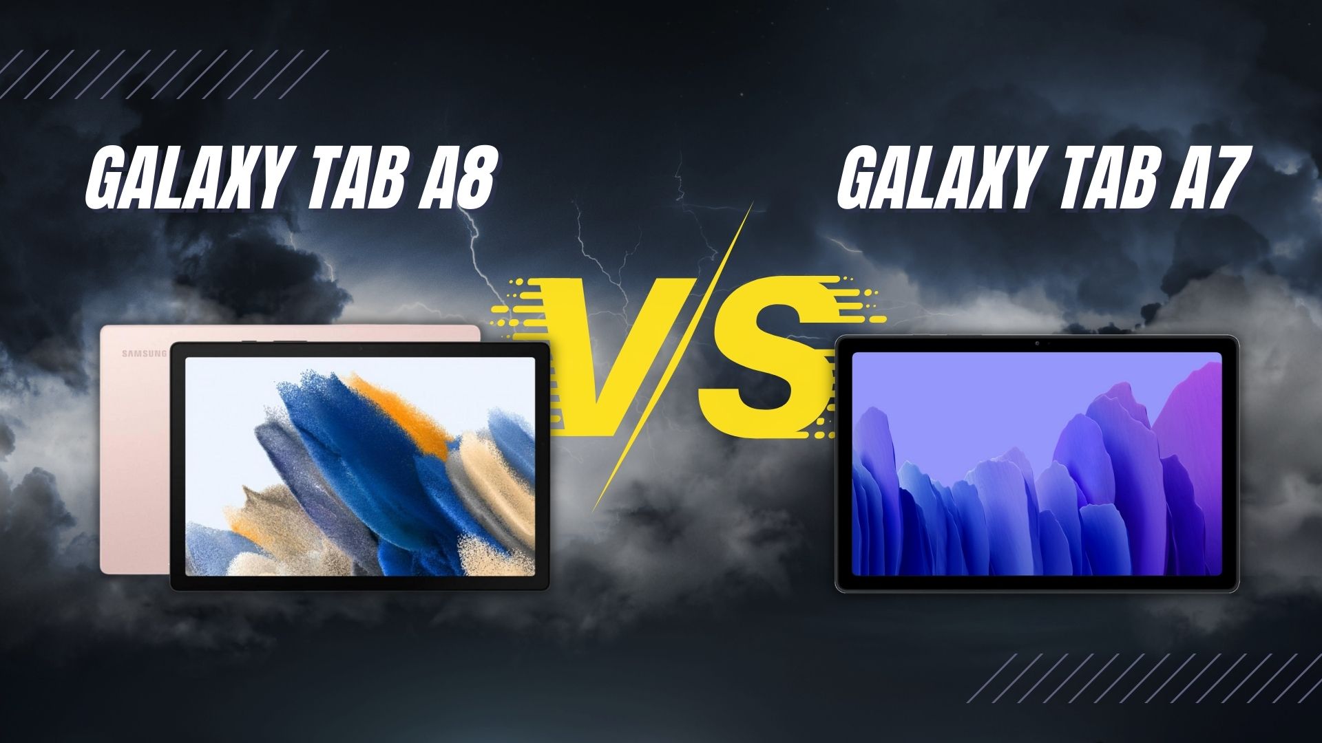 Samsung Galaxy Tab A8 vs Tab A7