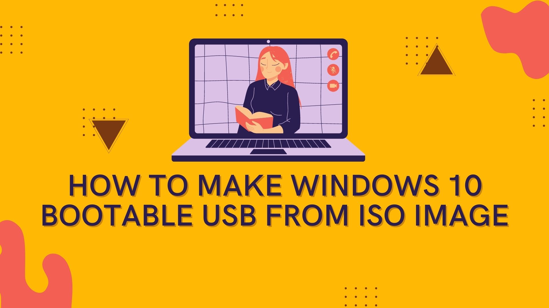 How To Make Windows 10 Bootable USB from ISO Image