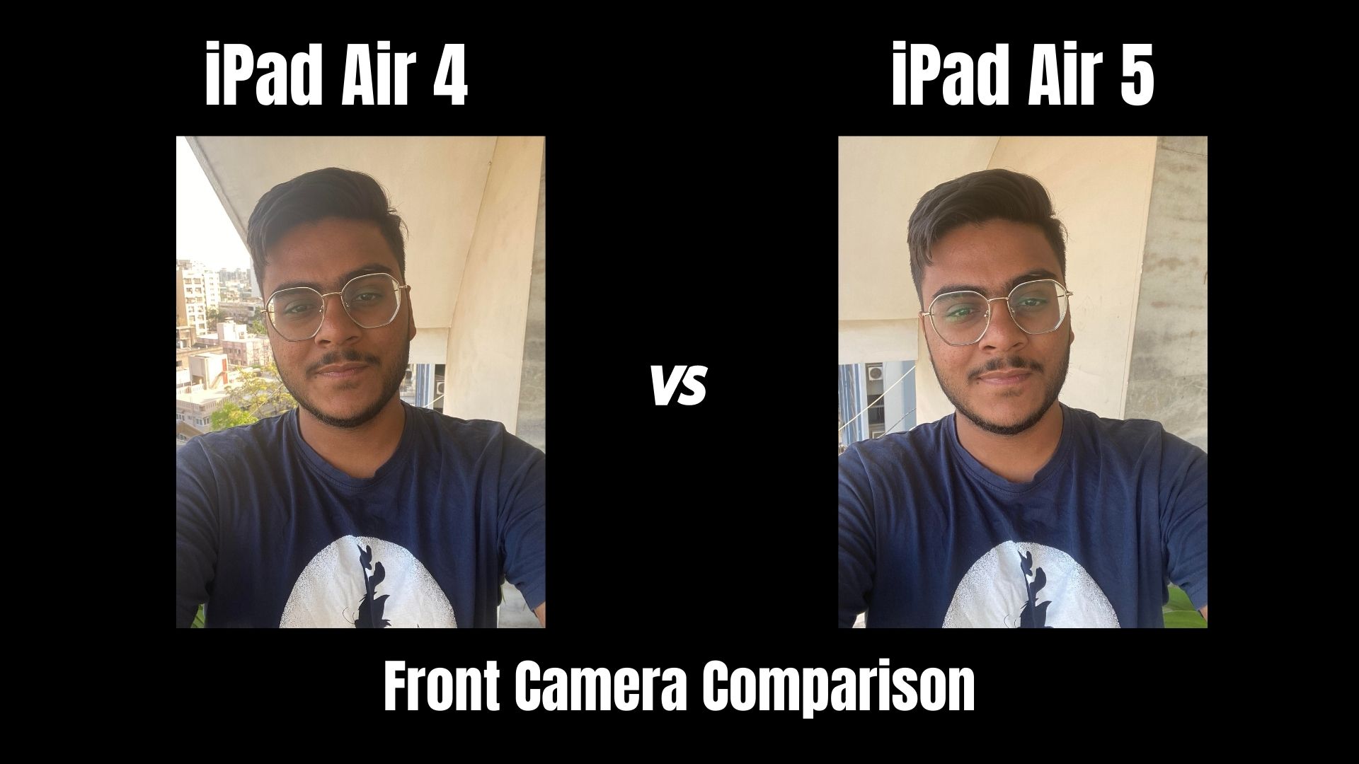 iPad Air 4 vs air 5 front camera