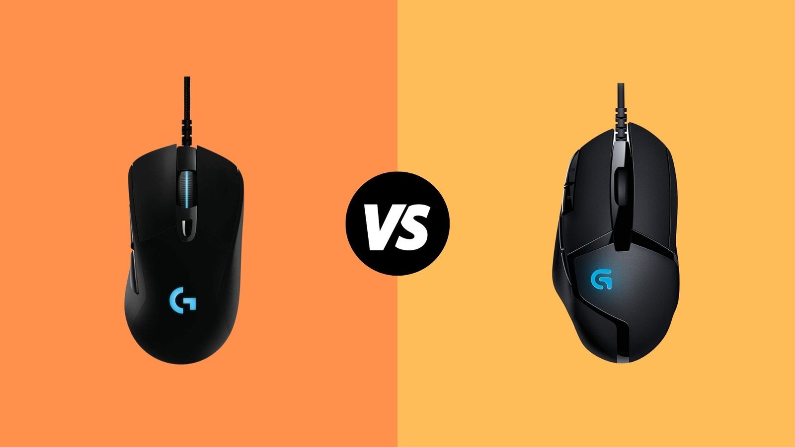 Logitech G402 Vs G403