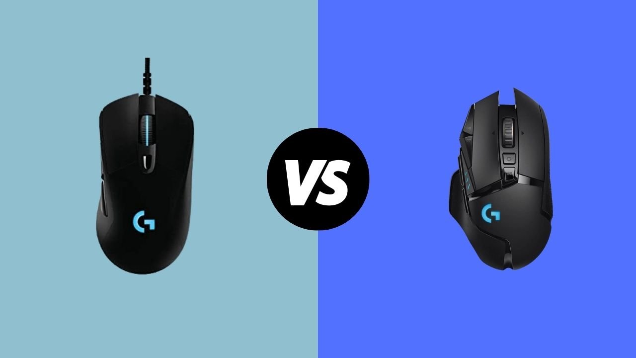 Logitech G403 Vs G502