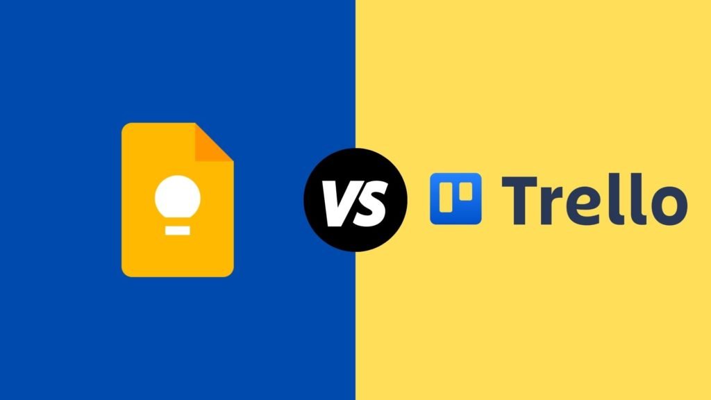 Google Keep vs Trello