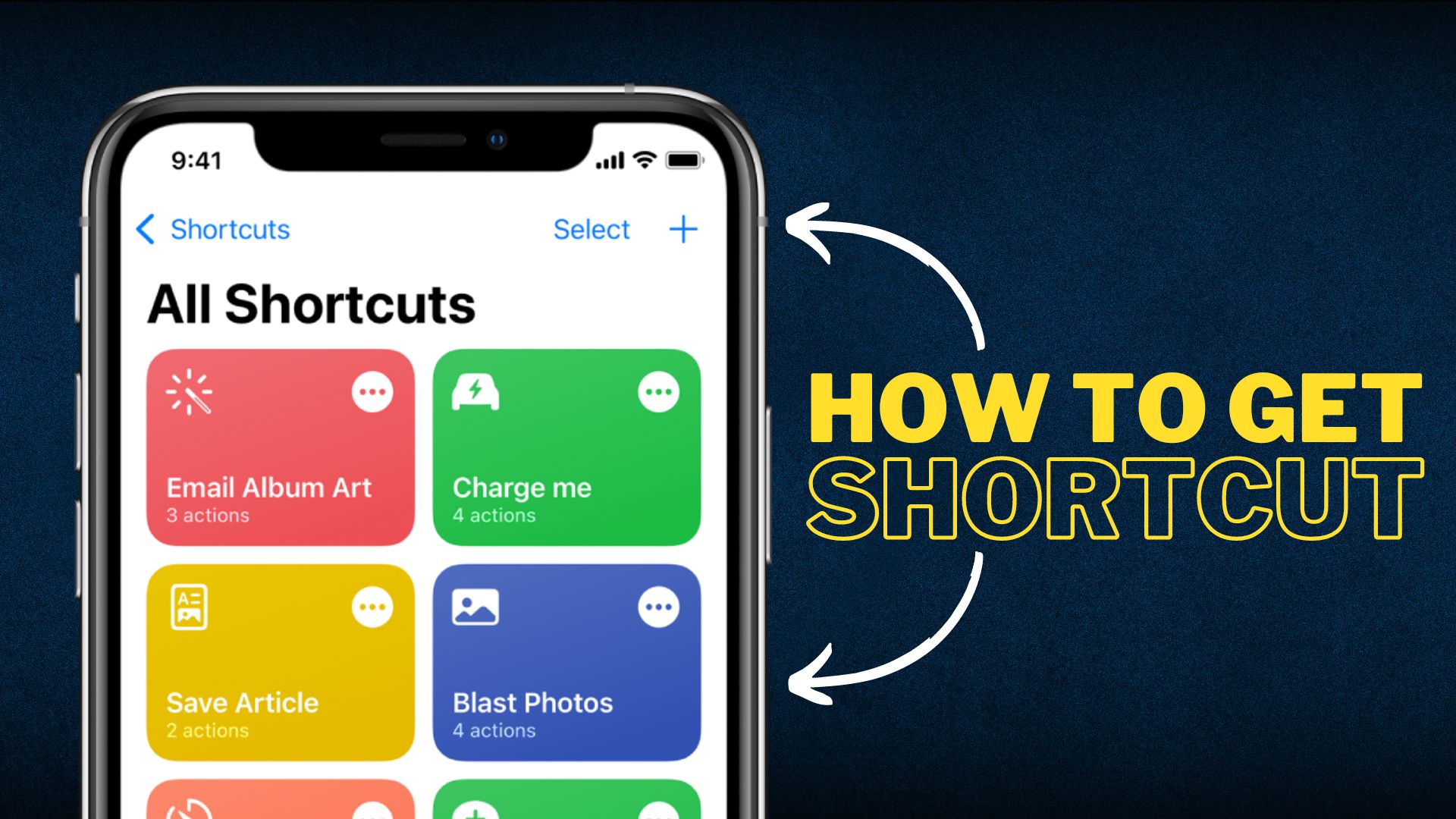 How to get shortcut