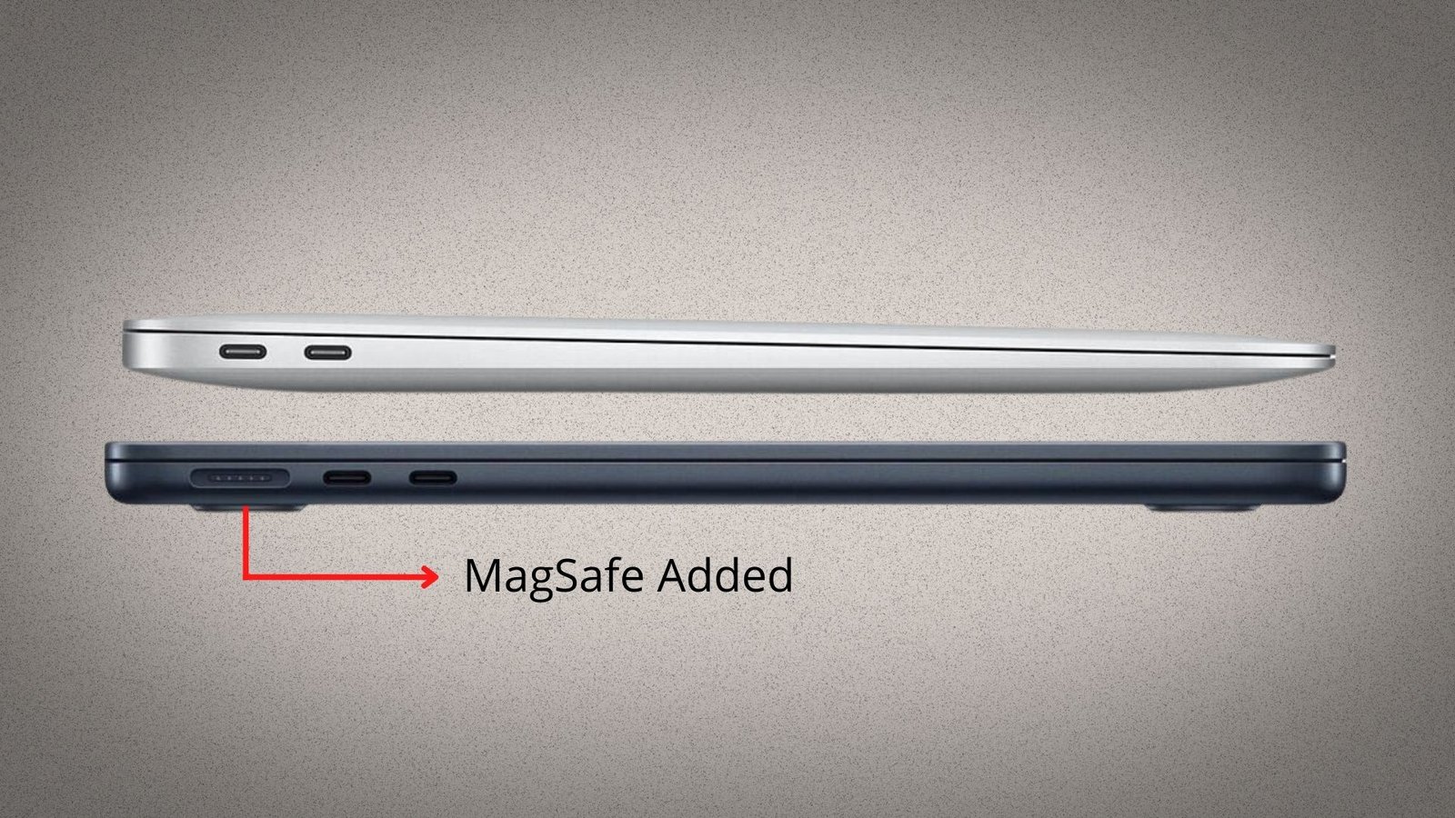 MacBook Air M2 vs MacBook Air M1 Ports