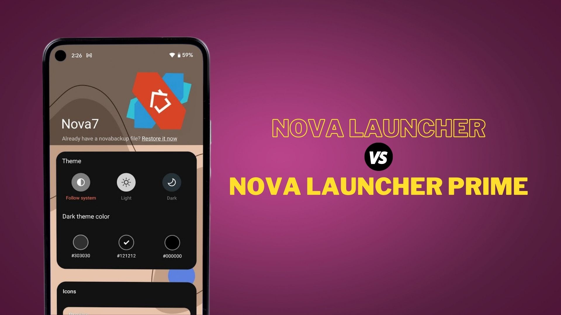 Nova Launcher Prime vs Nova Launcher