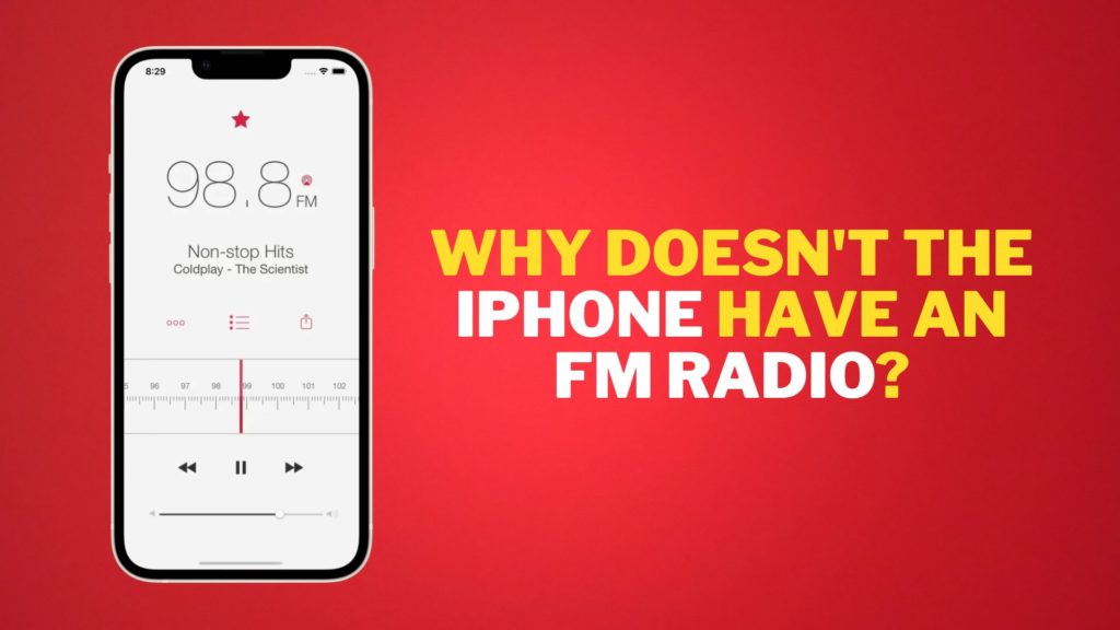 Why doesn't the iPhone have an FM Radio