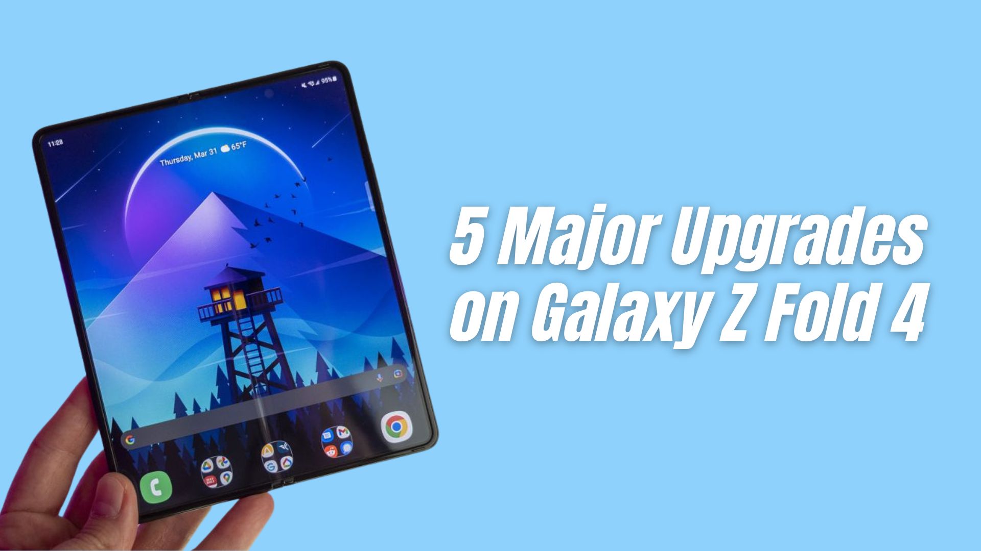5 Major Upgrades on Galaxy Z Fold 4 Over Fold 3