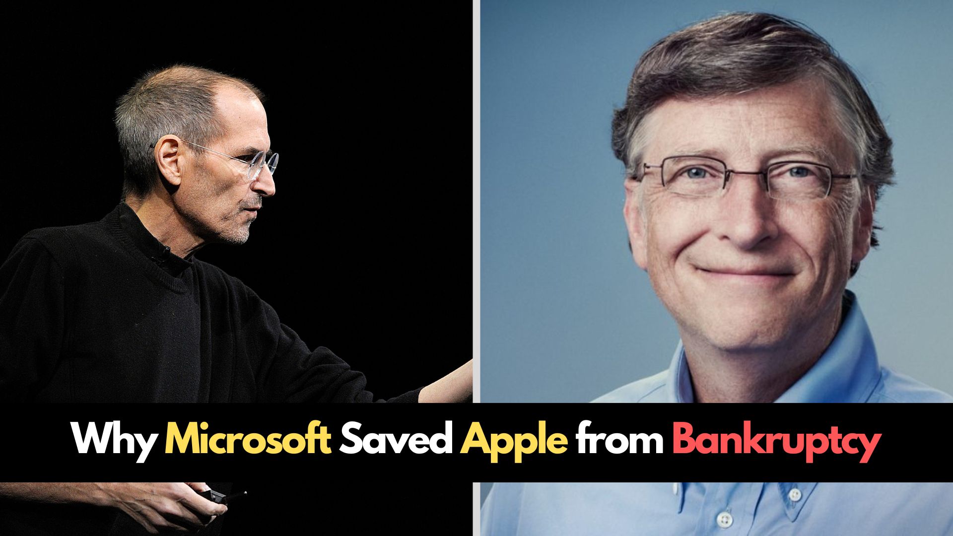 Why Microsoft Saved Apple from Bankruptcy