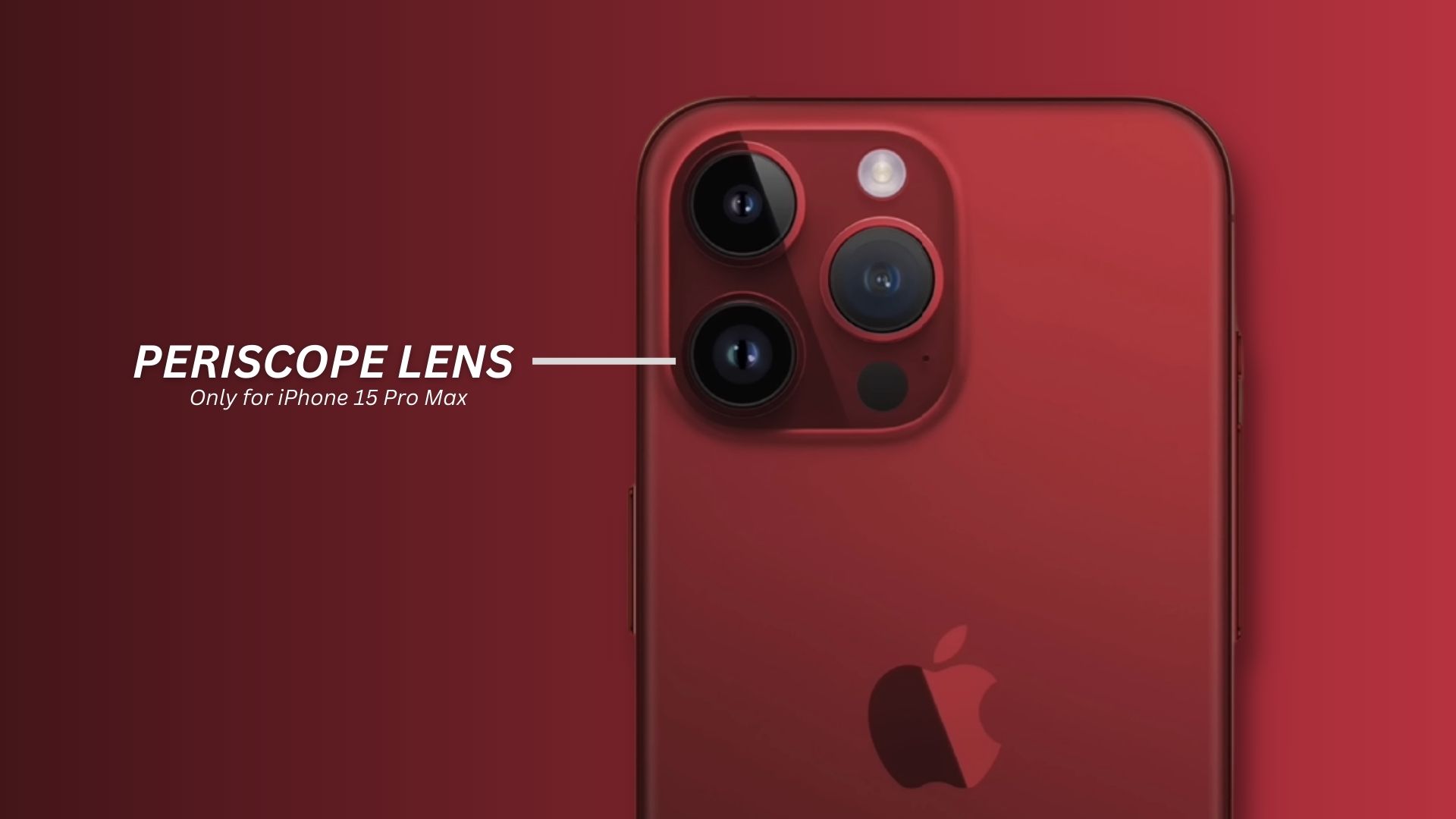 iPhone 15 Pro Max Periscope Lens 