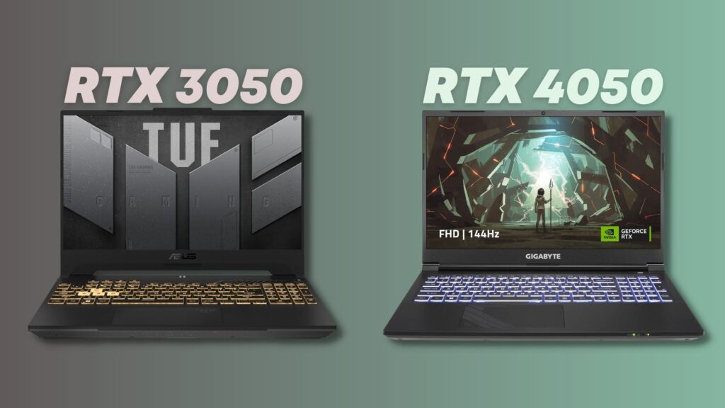 Nvidia RTX 4050 vs 3050: Laptop GPU Comparison