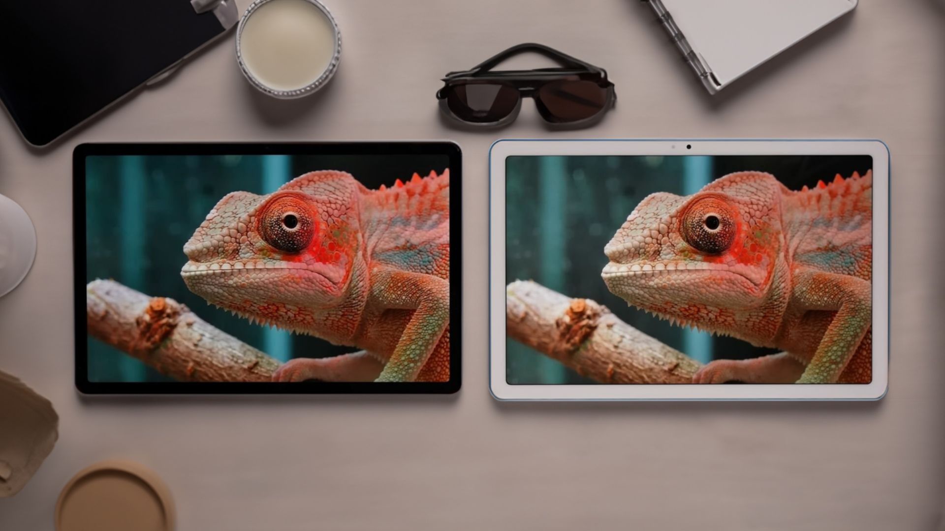 Pixel Tablet and Tab S8 Display