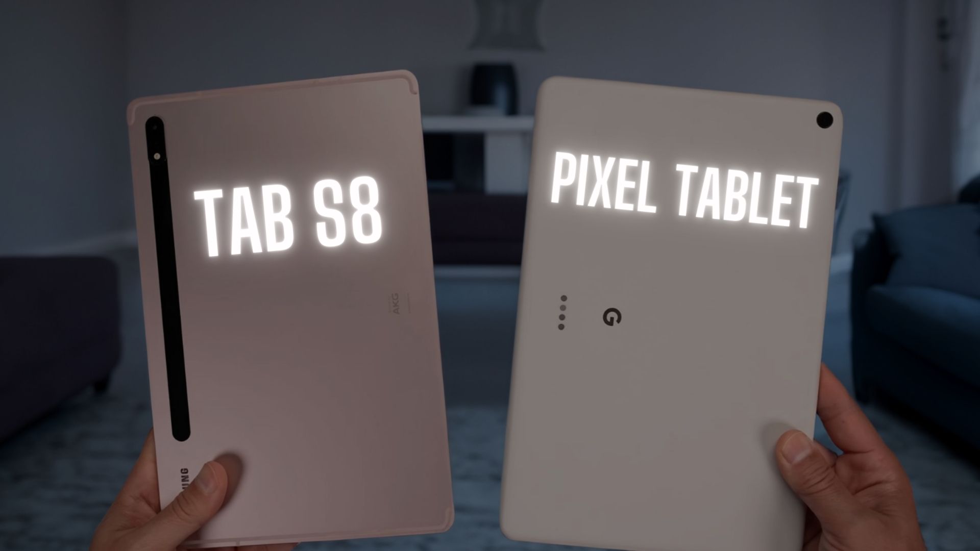 Pixel tablet vs Galaxy Tab S8