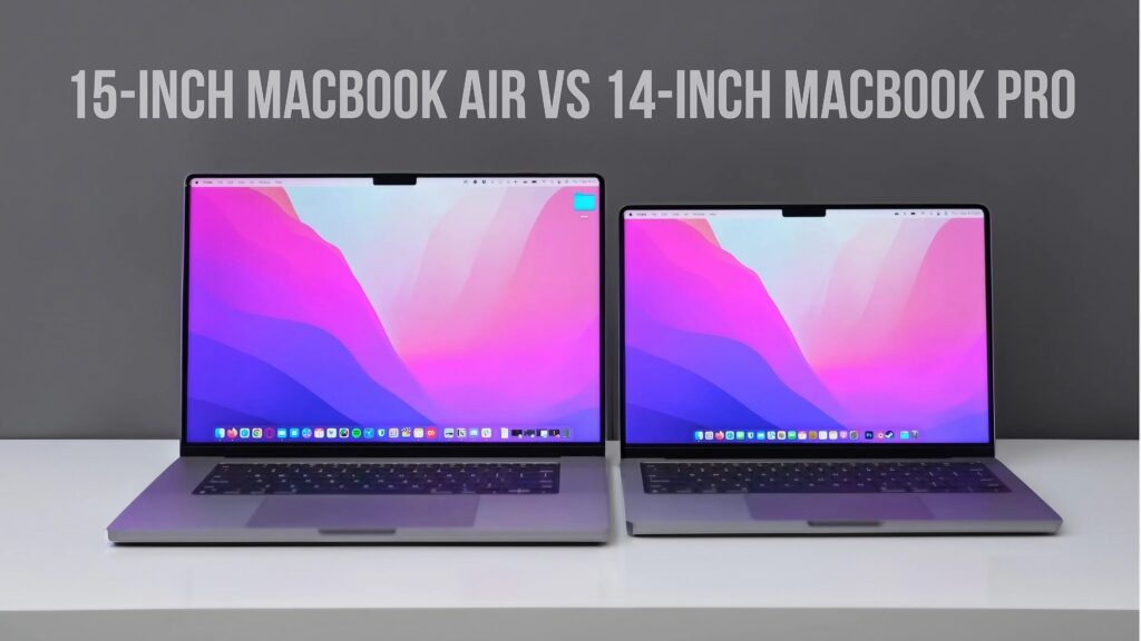 15-inch MacBook Air vs 14-inch MacBook Pro