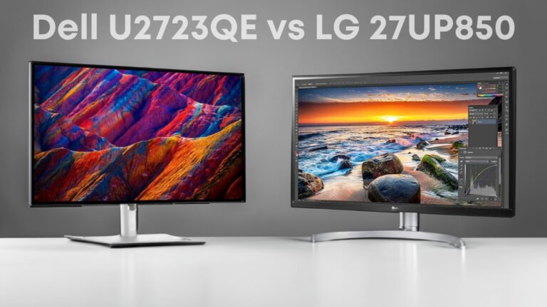 Dell U2723QE vs LG 27UP850: Which is Better?