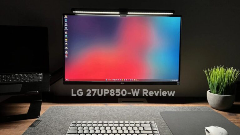 The Best Monitor for Productivity: LG 27UP850-W Review