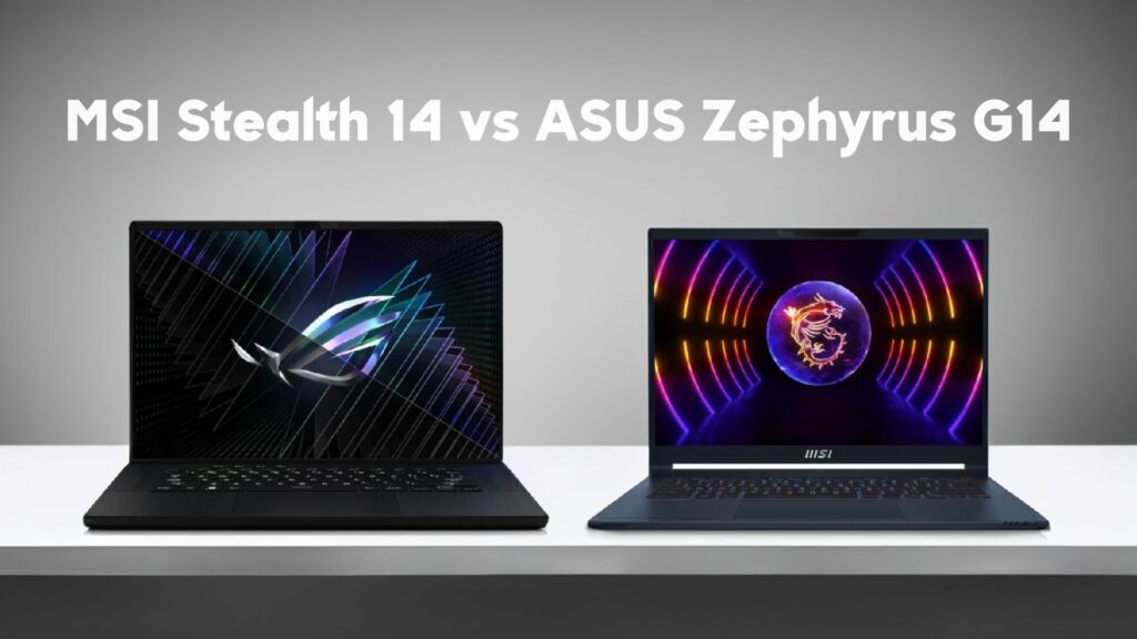 MSI Stealth 14 vs ASUS Zephyrus G14: Which to Buy?