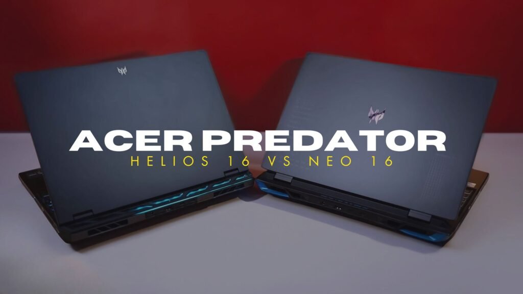 Acer Predator Helios 16 vs Neo 16: Which to Buy?
