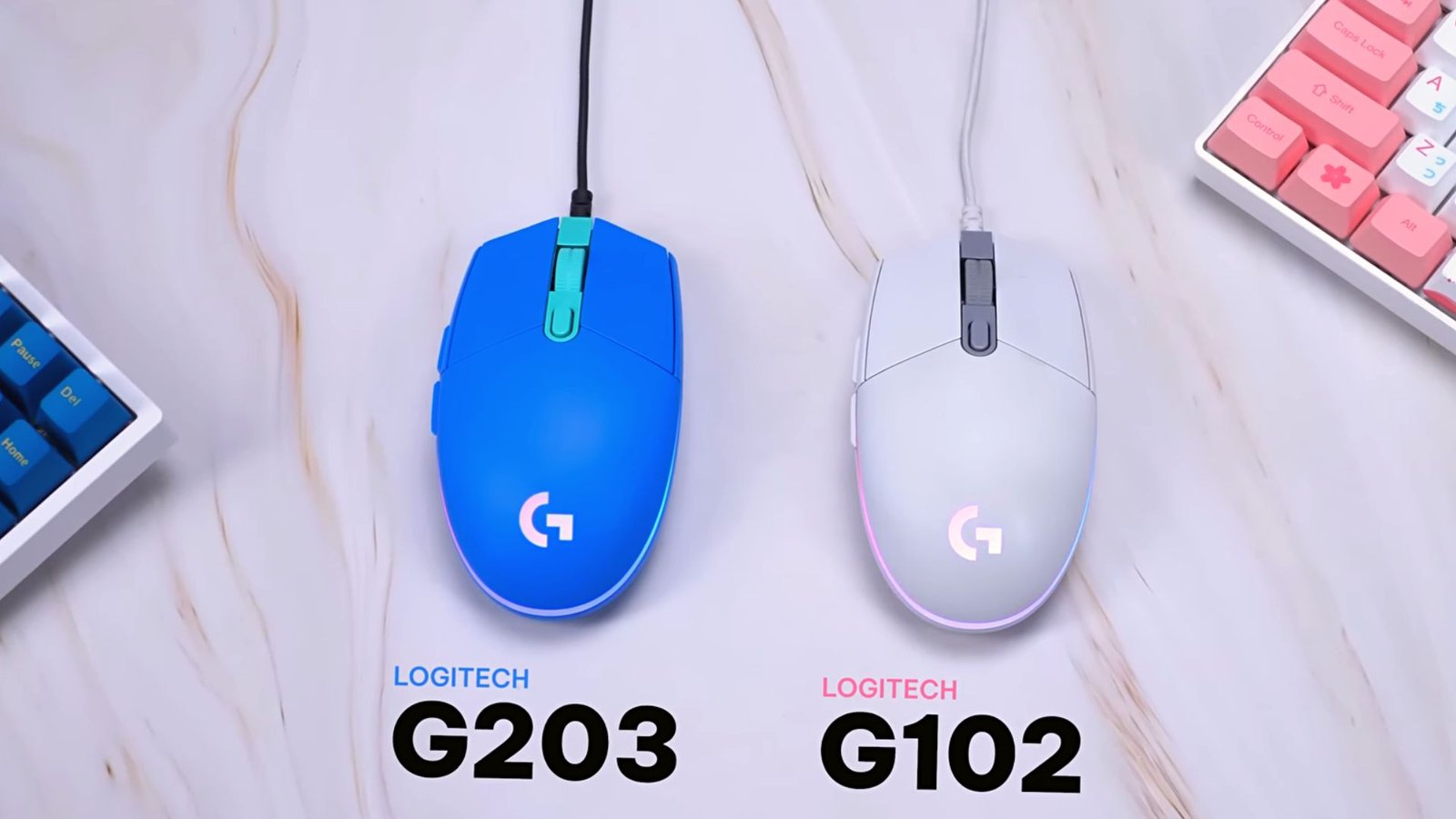 Logitech G102 vs G203