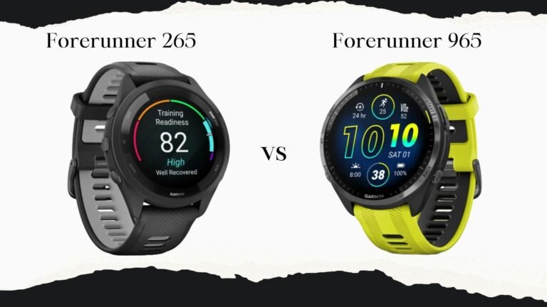 Garmin Forerunner 265 vs 965: Should Pay More?