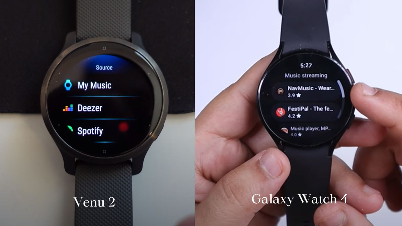 Garmin Venu 2 vs Galaxy Watch 4 Features 