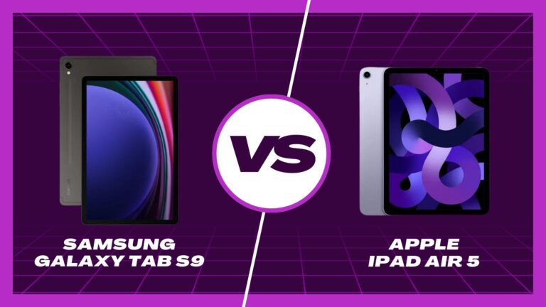 Samsung Galaxy Tab S9 vs. Apple iPad Air (2022)