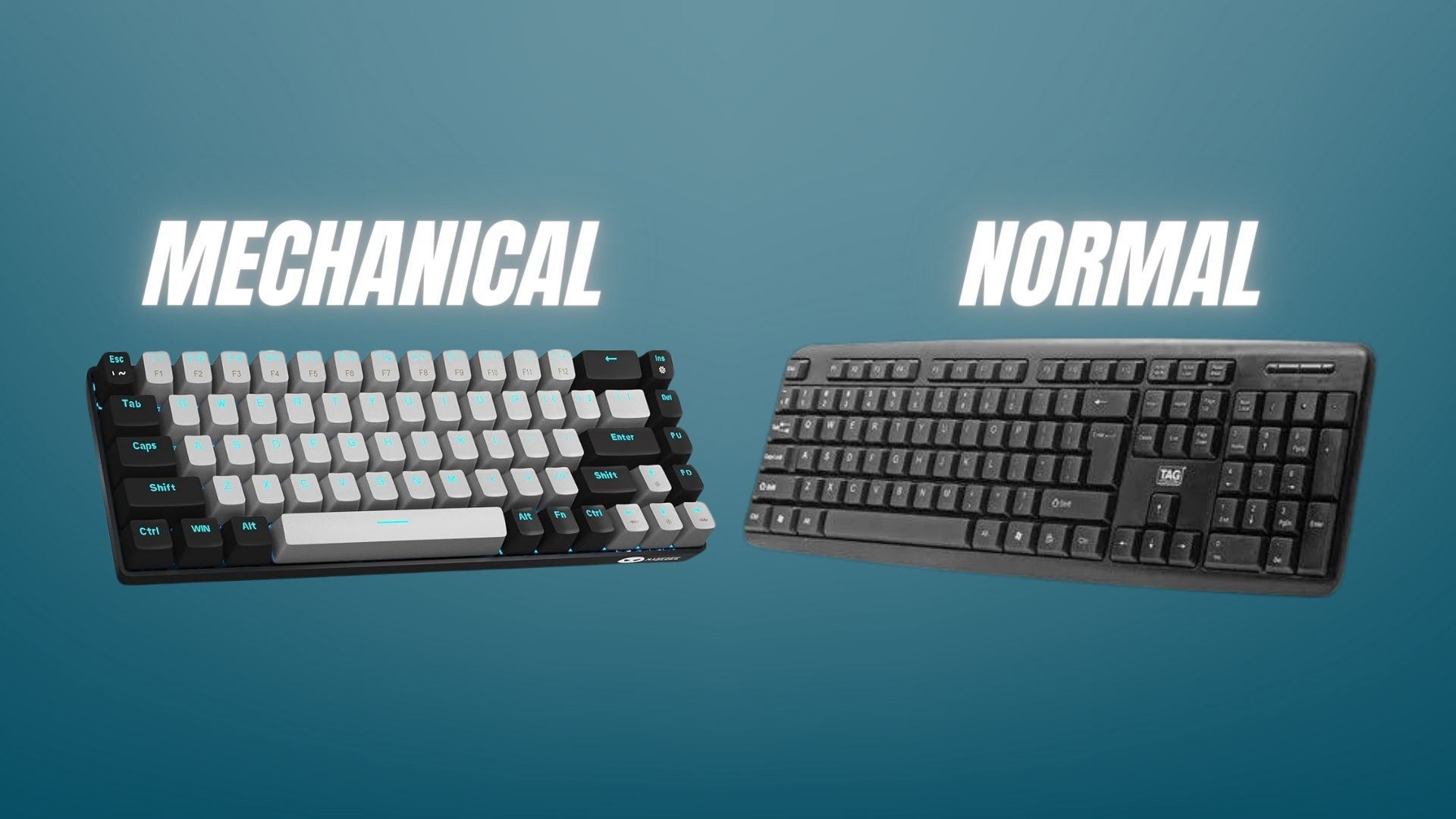 Mechanical Keyboard vs Normal Keyboard