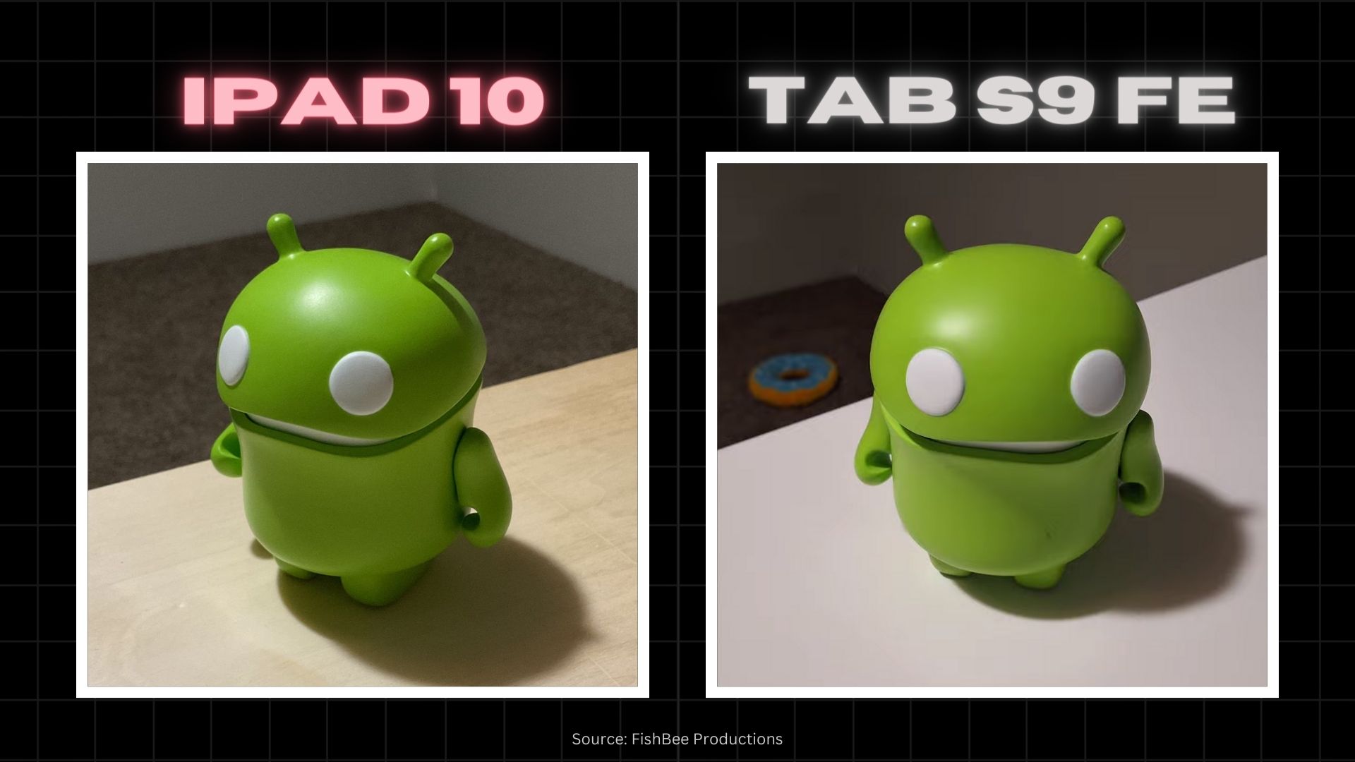 iPad 10 vs Tab S9 FE Camera