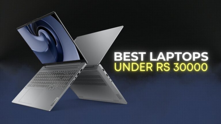 Best Laptops Under Rs 30000 in India (2024)