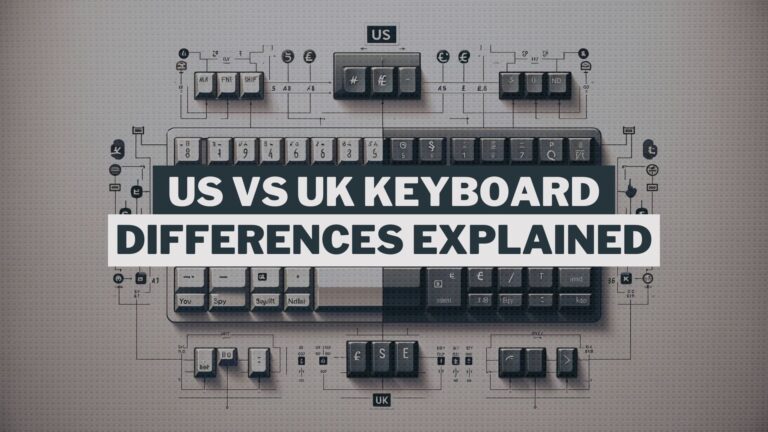 US vs. UK Keyboard Layout: Differences Explored