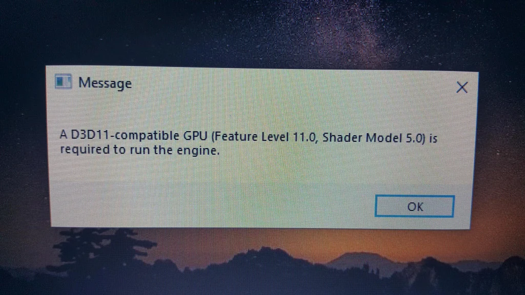 D3D11-compatible GPU